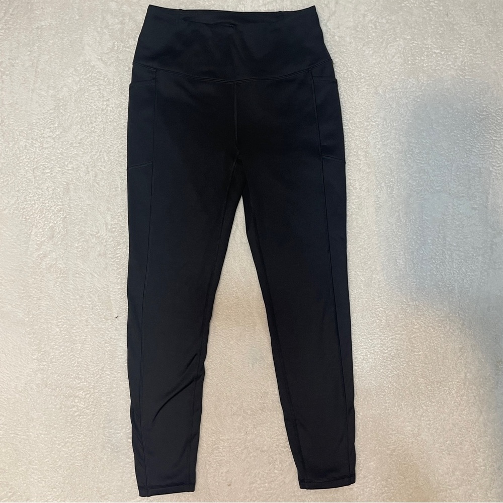 Spyder Cropped Black Workout‎ Workout Running Leggings Women’s Medium